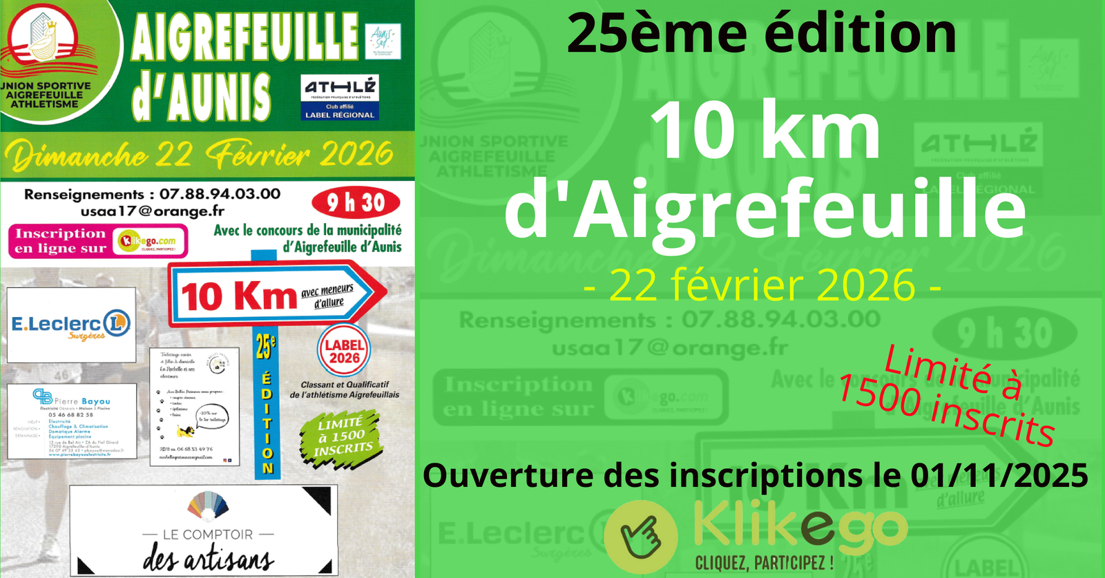 10km d'Aigrefeuille 2026
