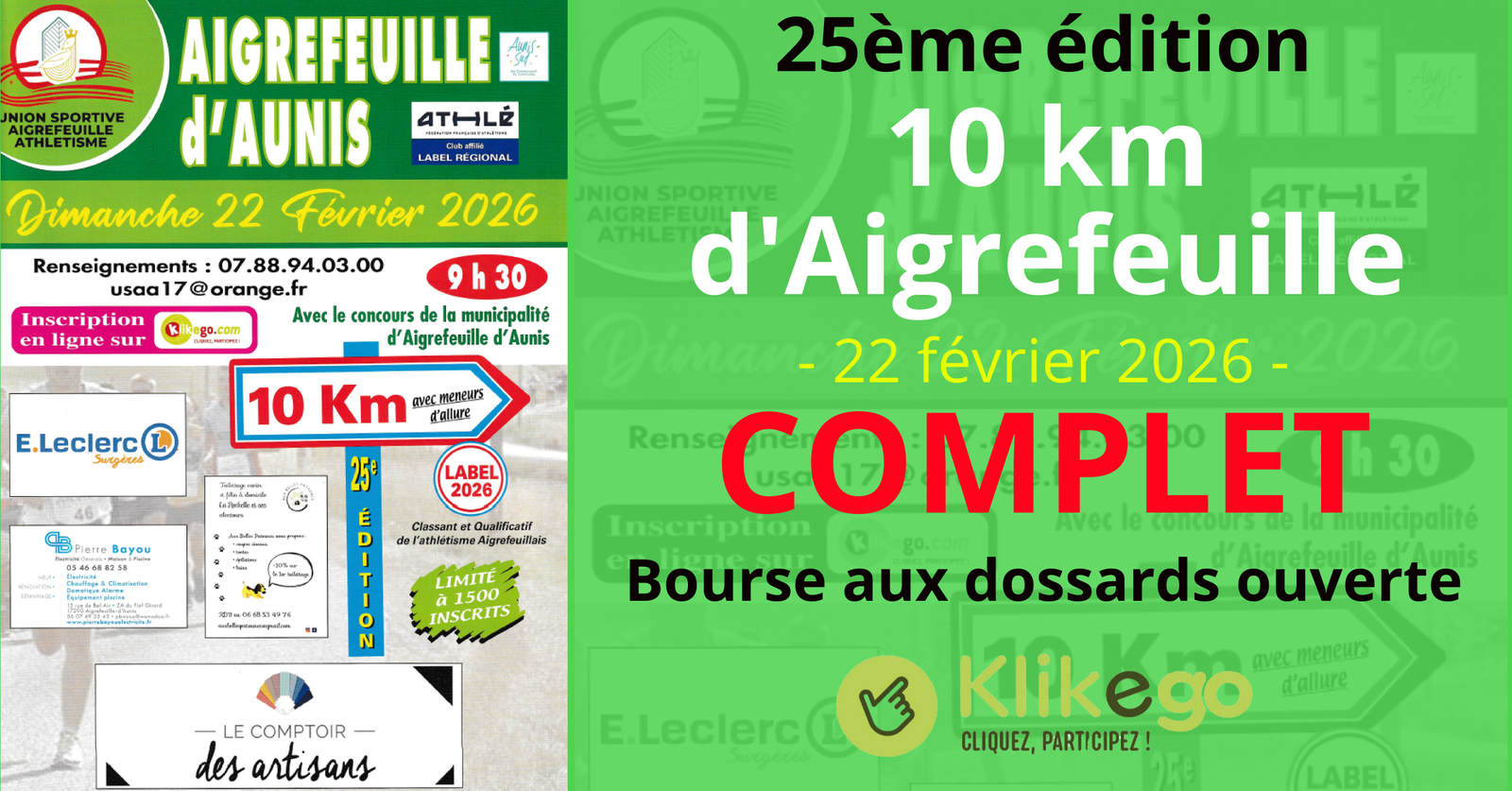 10km d'Aigrefeuille 2026