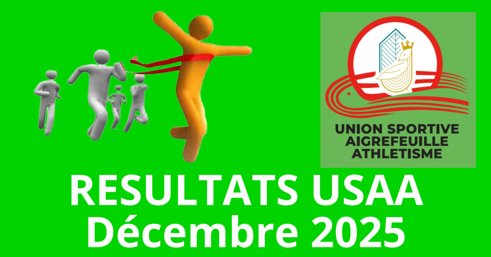 Résultats USAA du 01 au 07 Décembre 2025