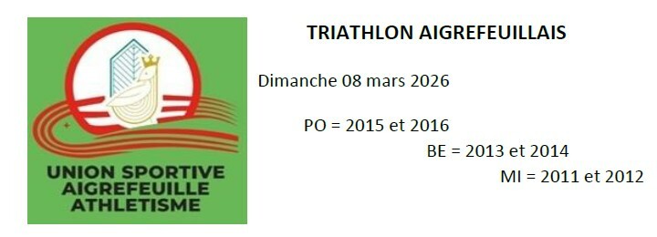 TRIATHLON AIGREFEUILLAIS (PO-BE-MI)
