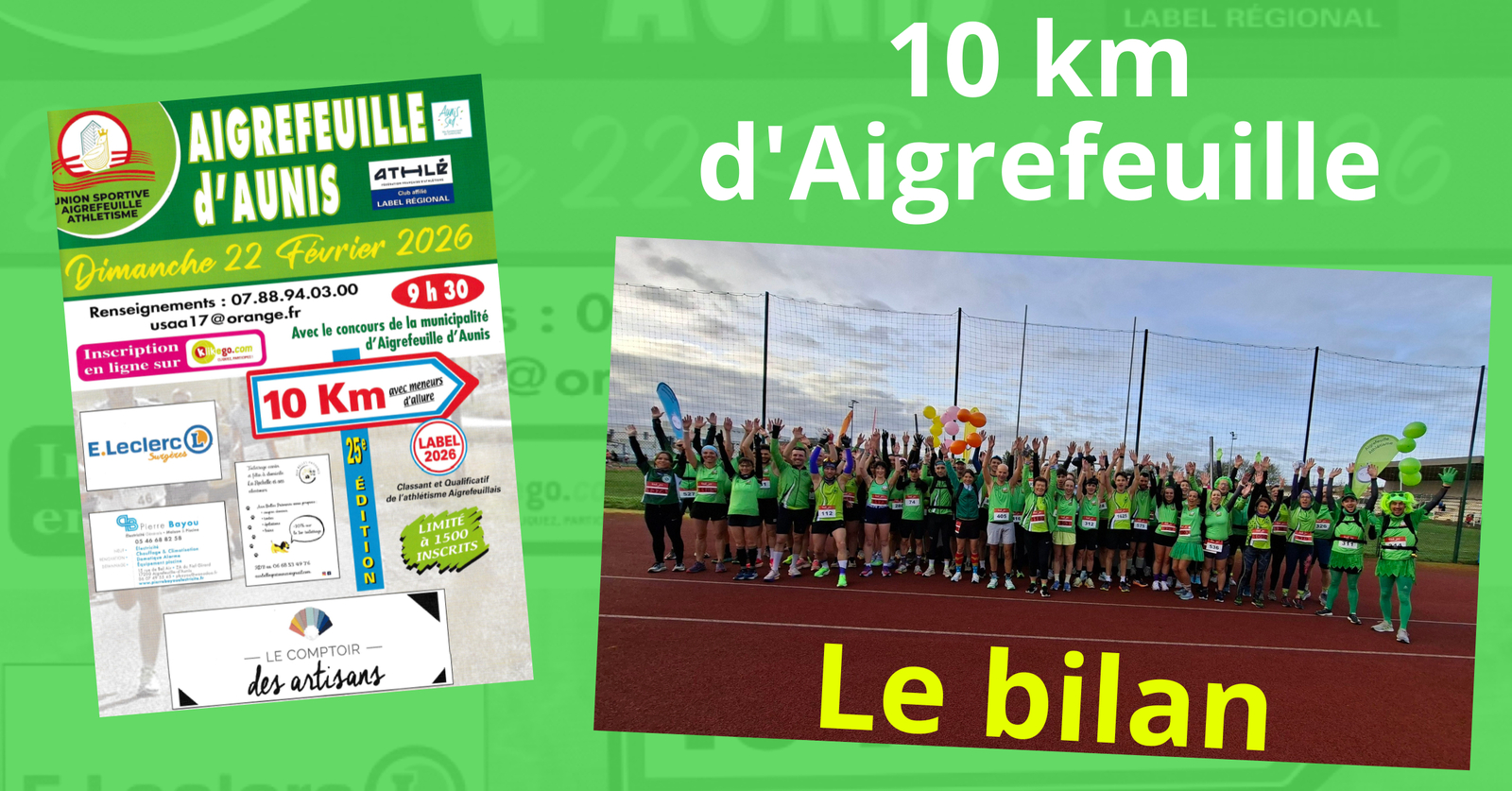 10km d'Aigrefeuille 2026