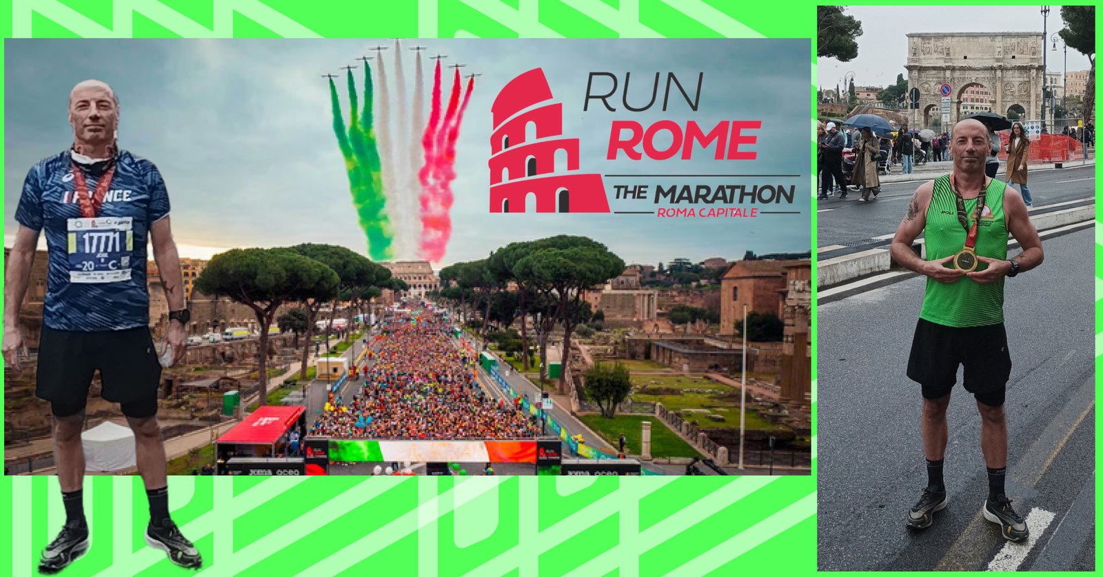 José a couru le Marathon de Rome