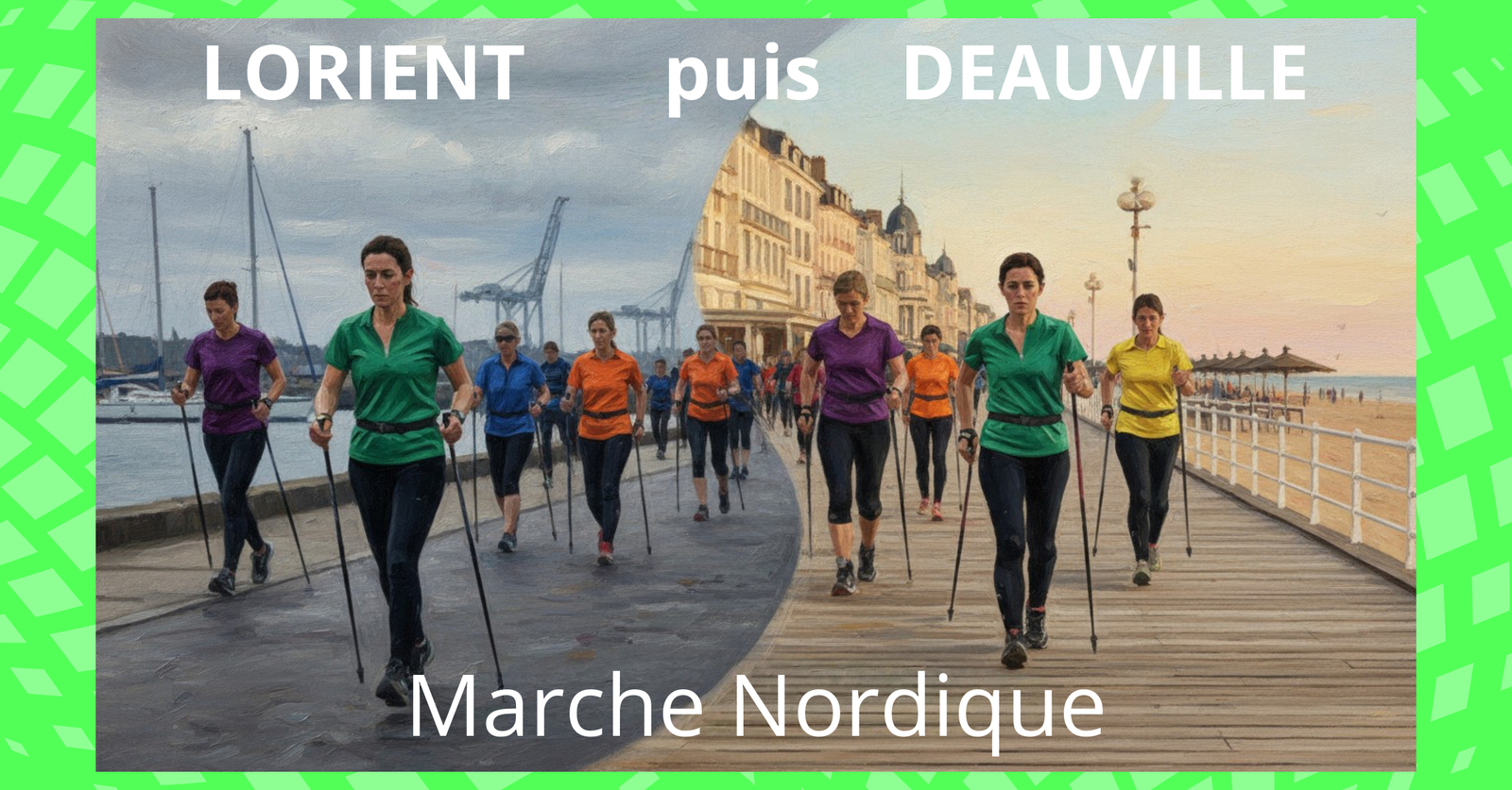 MARCHE NORDIQUE: Deux podiums en 6 jours pour Myriam
