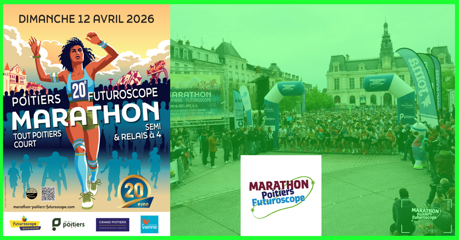 Victoire M8F de Mac-Do pour les 20ans du Marathon Poitiers-Futuroscope