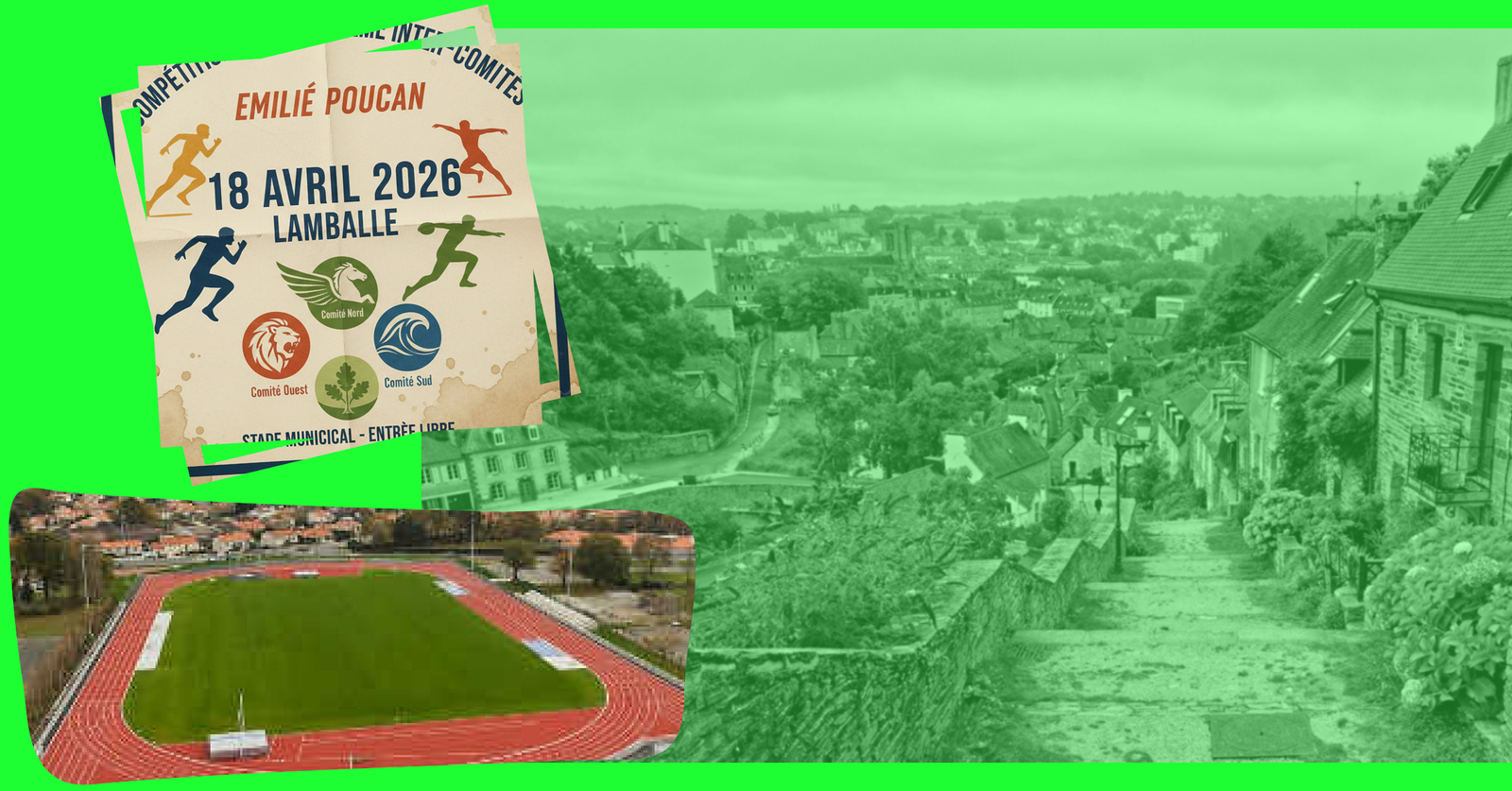 Trois de nos jeunes aux Intercomités