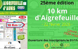 10km d'Aigrefeuille 2026