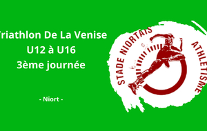 Triathlon De La Venise Verte (U12 à U16) - 3ème Journée