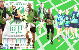 Quinze verts au Trail des Verts - Podiums de Aurélie et Sophie