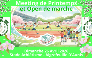 Meeting de Printemps de Aigrefeuille Athlétisme