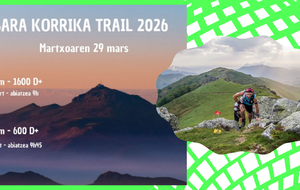 Valérie et Alex finishers du Sara Korrika Trail