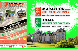 Des coureurs à Cheverny