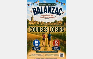 Courses loisirs de Balanzac