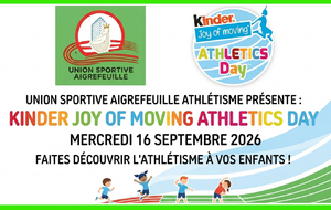 Kinder Joy of Moving Athletics Day