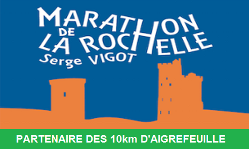 PARTENAIRE DES 10km D'AIGREFEUILLE: MARATHON DE LA ROCHELLE