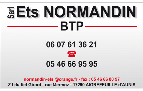 Ets NORMANDIN BTP