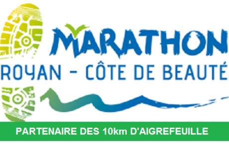 PARTENAIRE DES 10km D'AIGREFEUILLE: MARATHON DE ROYAN COTE DE BEAUTE