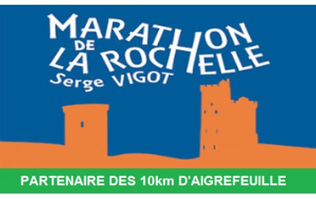 PARTENAIRE DES 10km D'AIGREFEUILLE: MARATHON DE LA ROCHELLE