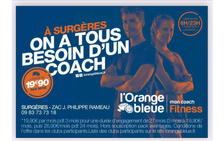 L'ORANGE BLEUE SURGERES